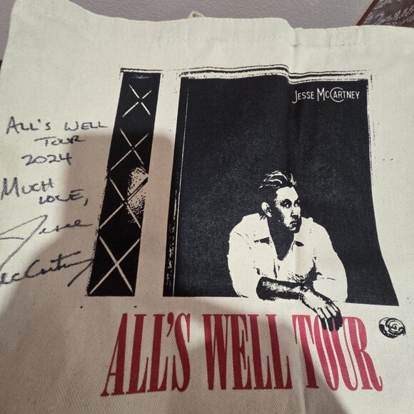 Jesse McCartney signed tote - Picture 6 of 7
